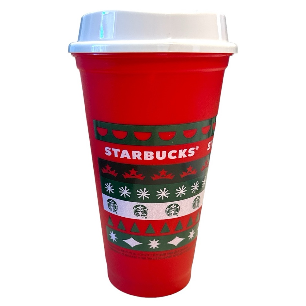 16oz Starbucks Christmas 2020 Reusable Cup NWOT